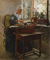 The Lace Maker By Georg Pauli