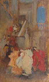 Compositional Study Possibly for a Measure By Edwin Austin Abbey