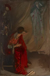Enter the Ghost of Caesar By Edwin Austin Abbey