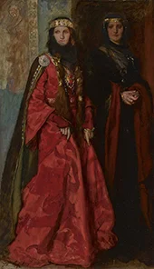 Goneril and Regan 1902 By Edwin Austin Abbey