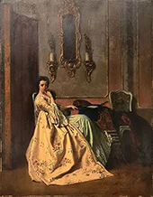 Daydreaming By Auguste Serrure