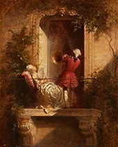 The Concert 1853 By Auguste Serrure