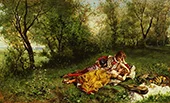 The Picnic By Auguste Serrure