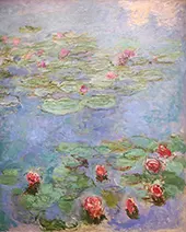 Water Lilies c1917 By Claude Monet