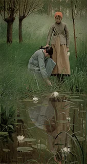 The Mirror By Birge Harrison