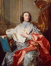 Portrait of Charles de Saint Albin By Hyacinthe Rigaud