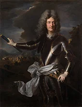 Portrait of Marshal Charles Auguste de Matignon c1708 By Hyacinthe Rigaud