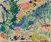 Landscape at Collioure 1905 By Henri Matisse