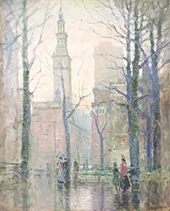 Madison Square By Paul Cornoyer