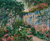 Garden of the Artist on Majorca By Eliseo Meifren Roig