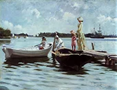 Summer Life in the Islets 1880 By Albert Edelfelt