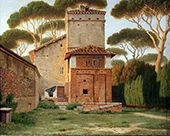 The Gatehouse in the Park of Villa Borghese 1816 By Christoffer Wilhelm Eckersberg