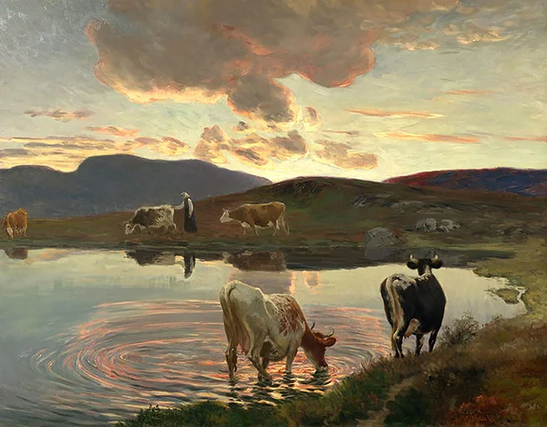 After Sunset By Christian Skredsvig