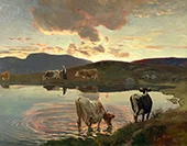 After Sunset By Christian Skredsvig