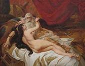 Days is Warmed by Young Abisag 1879 By Pedro Americo