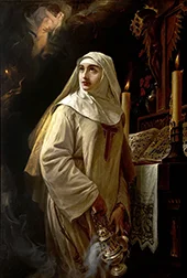 Heloise's Vow 1880 By Pedro Americo