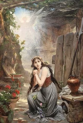 Joan of Arc Hears the Voice for the First Time By Pedro Americo
