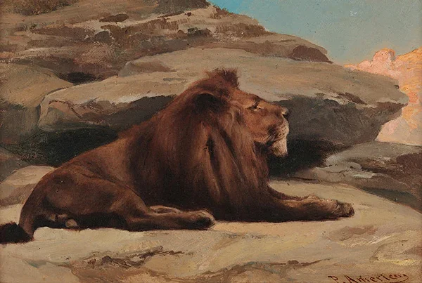 Lion By Pedro Americo