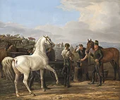Farrier in the Camp By Albrecht Adam