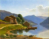 From Veblungsnaes in Romsdalen By Christian Skredsvig