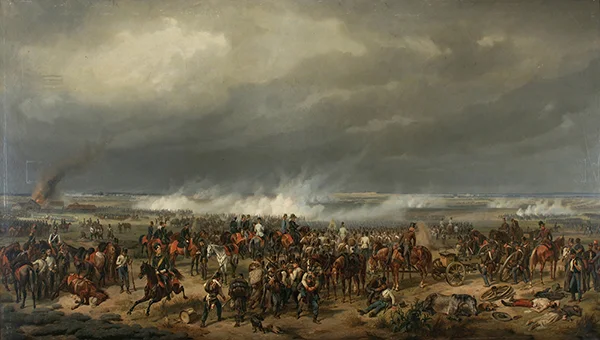 The Battle of Komorn By Albrecht Adam