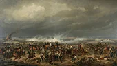The Battle of Komorn By Albrecht Adam