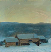 The Evening Star 1894 By Christian Skredsvig