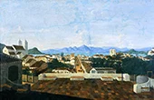 Partial View of the City of Nossa Senhora do Desterro 1847 By Victor Meirelles