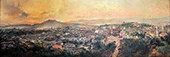 Study for the Panorama of Rio De Janeiro 1885 By Victor Meirelles