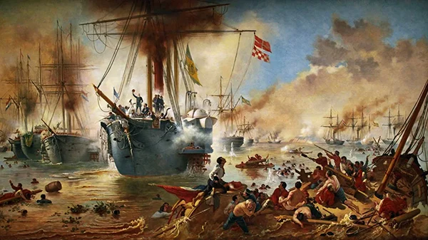 The Battle of Riachuelo By Victor Meirelles