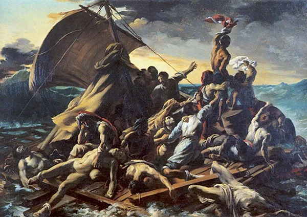The Raft of the Medusa By Victor Meirelles