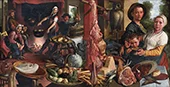 The Fat Kitchen An Allegory By Pieter Aertsen