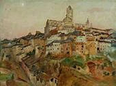 The Town of Siena By Annie Louisa Swynnerton