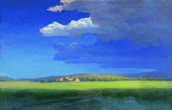 After a Thunderstorm 1879 By Arkhip Kuindzhi