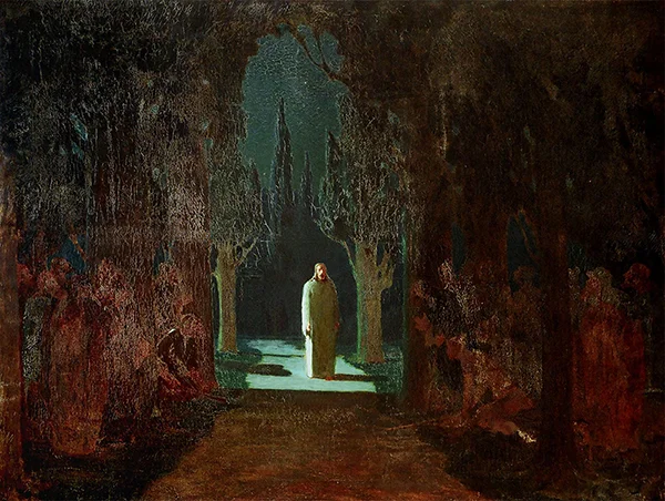 Christ in the Garden of Gethsemane 1901 By Arkhip Kuindzhi