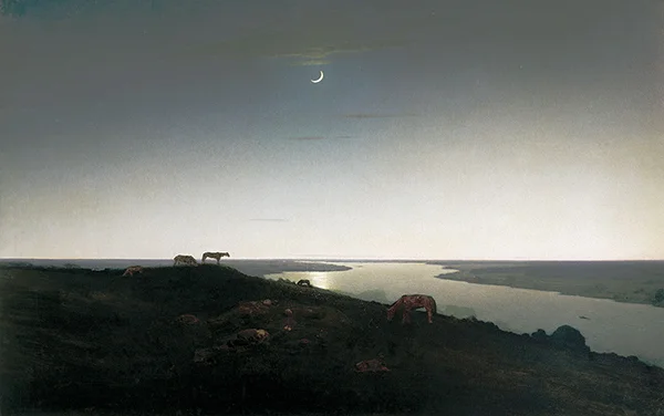 Night By Arkhip Kuindzhi