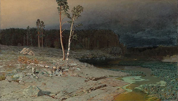 On the Island of Valaam 1873 By Arkhip Kuindzhi