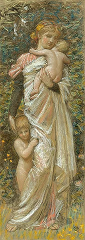 Charity By Albert Joseph Moore