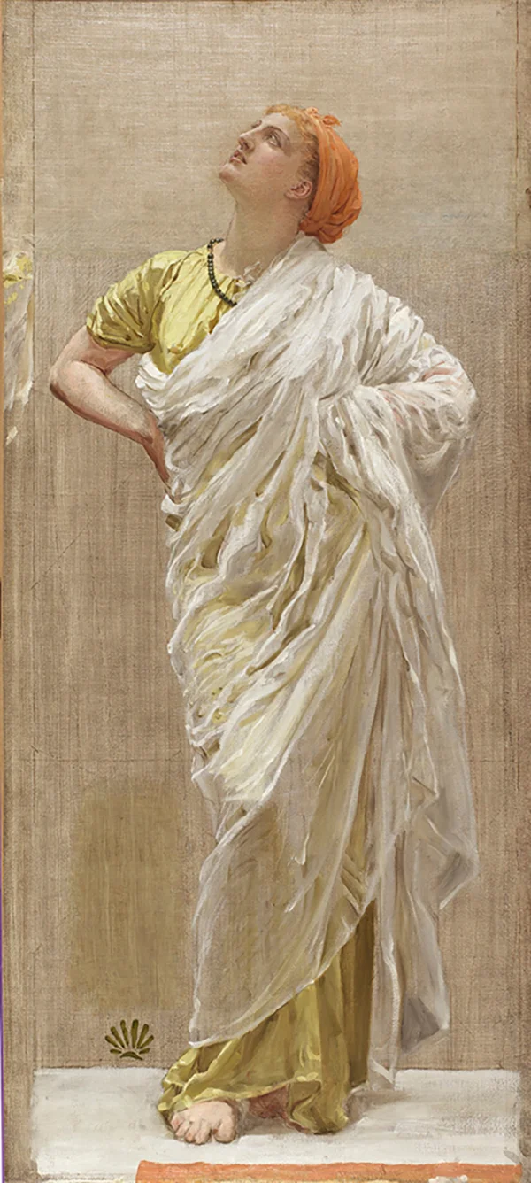 Study for Birds 1878 By Albert Joseph Moore