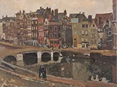 The Rokin Amsterda 1897 By George Hendrik Breitner