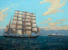 Passing Ships By Charles David Jones Bryant
