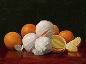 Untitled Wrapped Oranges By William McCloskey