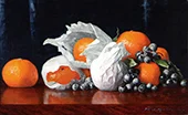 Still Life Tangerines c1919 By William McCloskey