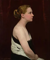 Portrait of a Lady By William McCloskey