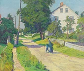 Back Street Rockport By Harriet Randall Lumis