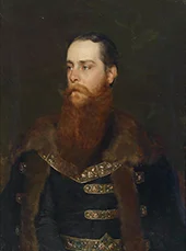 Portrait of Arthur Count Berchtold 1882 By Eugene de Blass