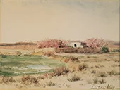 Adobe at San Juan By Charles Partridge Adams