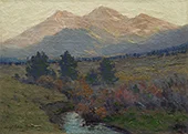 Long's Peak Colorado By Charles Partridge Adams