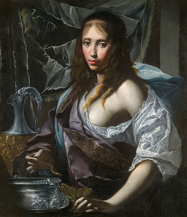 Artemisia Prepares to Drink the Ashes of her Husband Mausolus By Francesco Furini