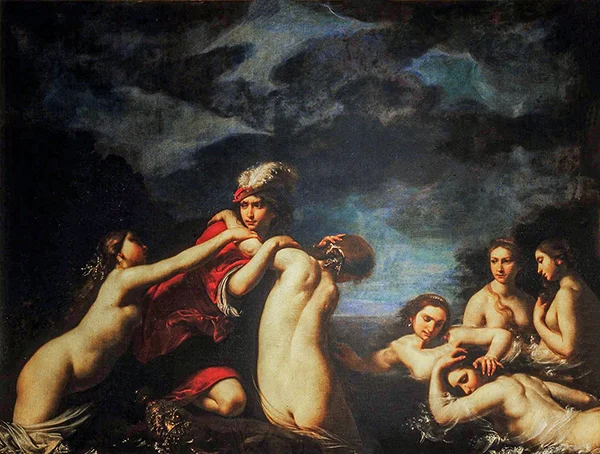 Hylas and the Nymphs By Francesco Furini